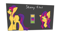 Size: 1280x732 | Tagged: safe, artist:coldtrail, oc, species:pony, female, mare, reference sheet, solo