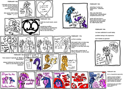Size: 7000x5000 | Tagged: safe, artist:hyper dash, character:applejack, character:night light, character:princess cadance, character:rainbow dash, character:rarity, character:twilight sparkle, oc, oc:hyper dash, absurd resolution, comic, food, ladybug, simplehorsecomic, sunshine sunshine, sushi, twilight hates ladybugs