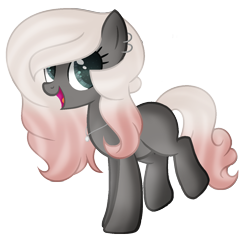 Size: 1300x1260 | Tagged: safe, artist:bloodlover2222, base used, oc, oc:smokey, species:earth pony, species:pony, female, mare, simple background, solo, transparent background