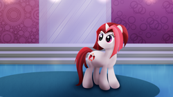Size: 5120x2880 | Tagged: safe, artist:startledflowerpony, character:cayenne, species:pony, 3d, high res, solo