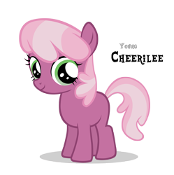 Size: 4225x4245 | Tagged: safe, artist:blackm3sh, character:cheerilee, absurd resolution, filly, simple background, transparent background, vector, younger