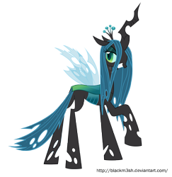 Size: 6000x6177 | Tagged: safe, artist:blackm3sh, character:queen chrysalis, absurd resolution, simple background, transparent background, vector