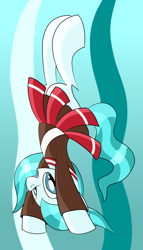 Size: 1332x2322 | Tagged: safe, artist:notadeliciouspotato, character:lighthoof, species:earth pony, species:pony, episode:2-4-6 greaaat, cheerleader, cheerleader outfit, clothing, cute, female, handstand, mare, pleated skirt, ponytail, skirt, smiling, solo, upside down