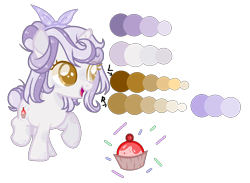 Size: 975x712 | Tagged: safe, artist:xxcutecookieswirlsxx, base used, oc, oc:rose violet, parent:button mash, parent:sweetie belle, parents:sweetiemash, species:pony, species:unicorn, colored pupils, female, filly, offspring, reference sheet, simple background, solo