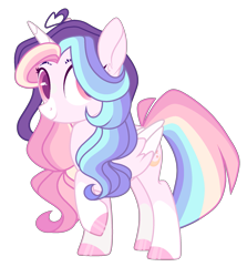 Size: 1829x2048 | Tagged: safe, artist:nightmarye, base used, oc, oc:celestial moon, parent:rainbow dash, parent:twilight sparkle, parents:twidash, species:alicorn, species:pony, female, magical lesbian spawn, mare, offspring, simple background, solo, transparent background