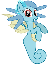 Size: 4014x5273 | Tagged: safe, artist:benybing, species:pony, crossover, horsea, merpony, pokémon, ponified, simple background, solo, transparent background