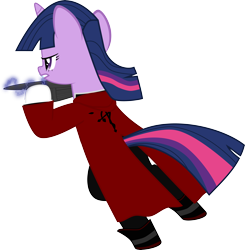 Size: 5888x6000 | Tagged: safe, artist:sakatagintoki117, character:twilight sparkle, .svg available, clothing, cosplay, costume, crossover, edward elric, fullmetal alchemist, simple background, transparent background, vector