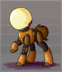 Size: 2535x2953 | Tagged: safe, artist:rexyseven, species:pony, commando (character), ponified, powered exoskeleton, risk of rain 2, solo