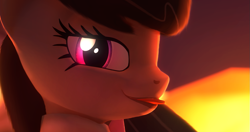 Size: 1161x614 | Tagged: safe, artist:lunati, character:octavia melody, species:pony, 3d, blep, female, solo, source filmmaker, staring at you, tongue out