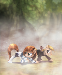 Size: 900x1082 | Tagged: safe, artist:lova-gardelius, species:pony, kim possible, ponified, ron stoppable
