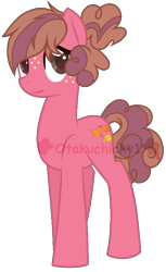 Size: 472x769 | Tagged: safe, artist:otakuchicky1, base used, oc, oc:autumn glory, parent:big macintosh, parent:sugar belle, parents:sugarmac, species:earth pony, species:pony, female, mare, offspring, simple background, solo, transparent background