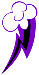 Size: 1836x3512 | Tagged: safe, artist:theironheart, oc, oc:purple bolt, cloud, cutie mark, cutie mark only, lightning, no pony, recolor, simple background, transparent background