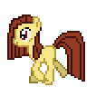Size: 106x96 | Tagged: safe, artist:theironheart, oc, oc only, oc:iron heart, species:earth pony, species:pony, animated, earth pony oc, female, gif, mare, pixel art, simple background, solo, sprite, transparent background, walking