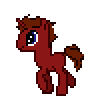 Size: 100x100 | Tagged: safe, artist:theironheart, base used, oc, oc only, species:pony, species:unicorn, animated, gif, horn, male, pixel art, simple background, solo, stallion, transparent background, unicorn oc, walking