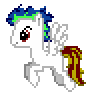 Size: 100x100 | Tagged: safe, artist:theironheart, base used, oc, oc only, species:pegasus, species:pony, animated, flying, gif, male, pegasus oc, pixel art, simple background, solo, stallion, transparent background, wings