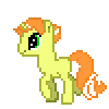 Size: 100x100 | Tagged: safe, artist:theironheart, base used, oc, oc only, oc:fluffy, species:pony, species:unicorn, animated, gif, horn, male, pixel art, simple background, solo, stallion, transparent background, unicorn oc, walking
