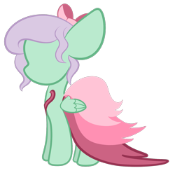 Size: 1462x1447 | Tagged: safe, artist:sugarcloud12, oc, oc:emerald rose, species:pegasus, species:pony, clothing, dress, female, mannequin, mare, simple background, solo, transparent background