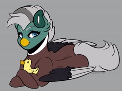 Size: 4000x3000 | Tagged: safe, artist:cyberafter, oc, oc:duk, species:bird, species:duck, species:pegasus, species:pony, female, mare