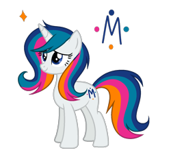 Size: 1222x1136 | Tagged: safe, artist:lumi-infinite64, species:pony, species:unicorn, ponified, simple background, social media, solo, transparent background