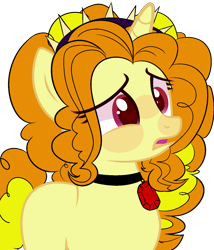 Size: 1280x1494 | Tagged: safe, artist:bublebee123, artist:icey-wicey-1517, base used, edit, part of a set, character:adagio dazzle, species:pony, species:unicorn, adoragio, collaboration, color edit, colored, cute, disturbed, equestria girls ponified, female, gem, headband, heart eyes, mare, missing cutie mark, open mouth, ponified, simple background, siren gem, solo, transparent background, wingding eyes
