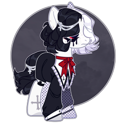 Size: 2164x2156 | Tagged: safe, artist:chococolte, base used, oc, oc only, species:earth pony, species:pony, clothing, female, mare, simple background, solo, transparent background