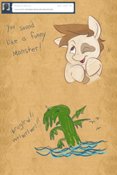 Size: 1024x1528 | Tagged: safe, artist:pashapup, character:pipsqueak, ask pipsqueak the pirate, monster