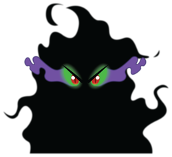Size: 7254x6648 | Tagged: dead source, safe, artist:fureox, character:king sombra, species:umbrum, absurd resolution, eyes, shadow, simple background, sombra eyes, transparent background, vector