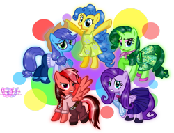 Size: 2803x2140 | Tagged: safe, artist:meganlovesangrybirds, character:applejack, character:fluttershy, character:pinkie pie, character:rainbow dash, character:rarity, species:earth pony, species:pegasus, species:pony, species:unicorn, anger (inside out), crossover, disgust (inside out), fear (inside out), inkscape, inside out, joy (inside out), sadness (inside out), simple background, transparent background, vector