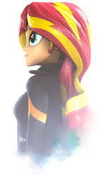 Size: 638x1076 | Tagged: safe, artist:kyloren2000, character:sunset shimmer, my little pony:equestria girls, 3d, female, solo, source filmmaker
