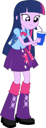 Size: 4910x13524 | Tagged: safe, artist:firesidearmy46231, character:twilight sparkle, character:twilight sparkle (alicorn), species:alicorn, species:pony, equestria girls:rainbow rocks, g4, my little pony: equestria girls, my little pony:equestria girls, cup, cute, hoof hold, humans doing horse things, silly, simple background, transparent background, vector