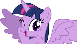 Size: 4800x2776 | Tagged: safe, artist:nero-narmeril, character:twilight sparkle, character:twilight sparkle (alicorn), species:alicorn, species:pony, episode:three's a crowd, g4, my little pony: friendship is magic, female, high res, simple background, solo, spoiler alert, transparent background, vector
