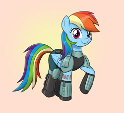 Size: 1100x1000 | Tagged: safe, artist:mew-me, character:rainbow dash, species:pegasus, species:pony, cara dune, clothing, cosplay, costume, crossover, star wars, the mandalorian
