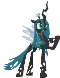 Size: 6000x7815 | Tagged: safe, artist:sairoch, character:queen chrysalis, species:changeling, absurd resolution, changeling queen, female, simple background, transparent background, vector