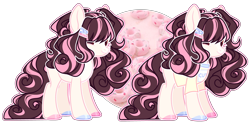 Size: 3795x1875 | Tagged: safe, artist:chococolte, oc, species:earth pony, species:pony, clothing, female, mare, shirt, solo