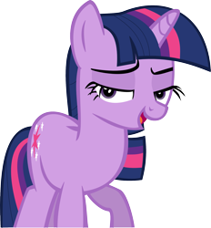 Size: 1867x2016 | Tagged: safe, artist:nero-narmeril, character:twilight sparkle, species:pony, episode:games ponies play, g4, my little pony: friendship is magic, female, lidded eyes, solo, vector