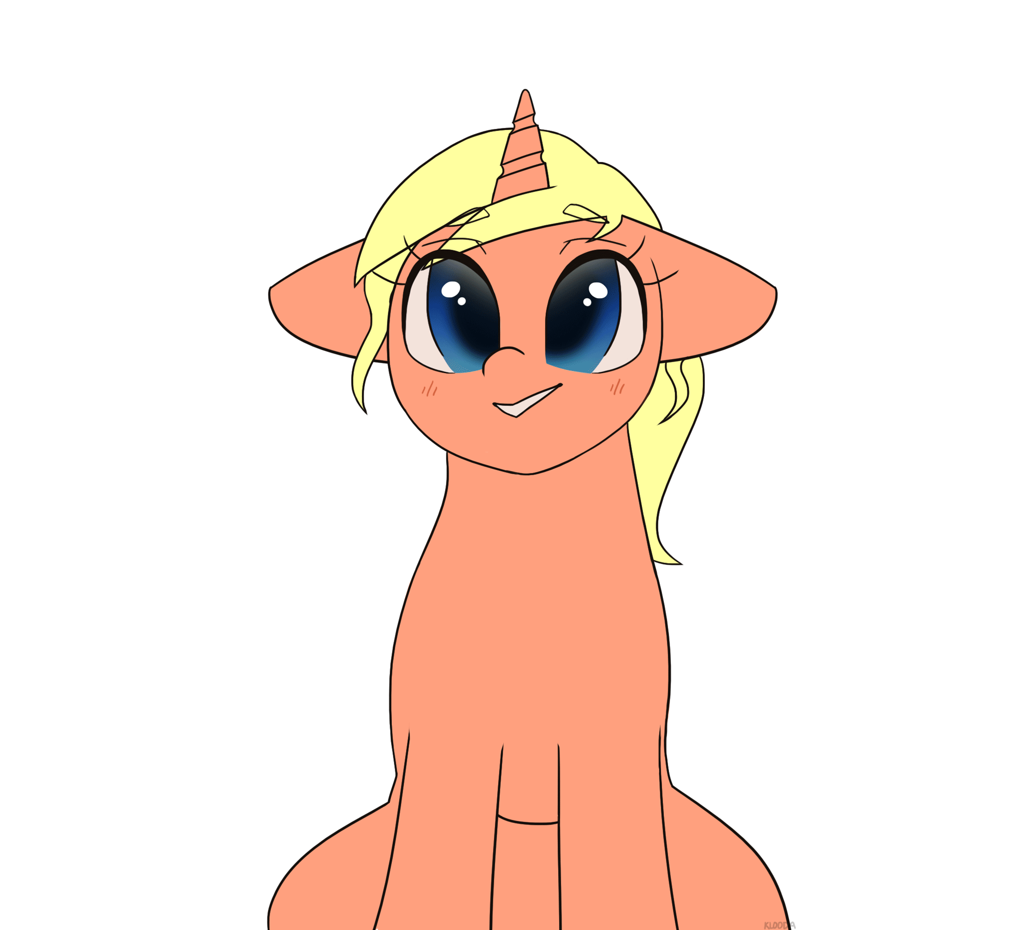 Size: 2000x1818 | Tagged: safe, artist:klooda, oc, oc:early dawn, species:pony, species:unicorn, g4, animated, blinking, blue eyes, blushing, commission, cute, dawwww, eyes closed, female, finished commission, frame by frame, gif, gift art, happy, horn, i love you, looking at you, mare, open mouth, perfect loop, pointing, pointing at you, raised hoof, shy, simple background, sitting, smiley face, smiling, smiling at you, solo, sparkles, text, unicorn oc, white background, ych result
