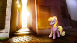 Size: 5760x3240 | Tagged: safe, artist:startledflowerpony, character:millie, species:pony, g4, female, solo