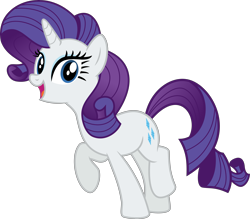 Size: 10169x8902 | Tagged: safe, artist:firesidearmy46231, character:rarity, species:pony, species:unicorn, g4, alternate hairstyle, alternate mane style, cute, female, g4.5 to g4, looking at you, mare, open mouth, raised hoof, raribetes, simple background, solo, transparent background, vector