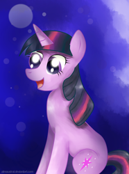 Size: 1320x1775 | Tagged: safe, artist:almaustral, character:twilight sparkle, character:twilight sparkle (unicorn), species:pony, species:unicorn, g4, abstract background, female, mare, open mouth, solo