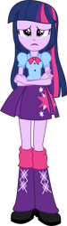 Size: 3935x13130 | Tagged: safe, artist:firesidearmy46231, character:twilight sparkle, character:twilight sparkle (alicorn), species:eqg human, g4, my little pony:equestria girls, clothing, crying, female, pleated skirt, simple background, skirt, solo, teary eyes, transparent background, vector