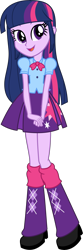 Size: 3869x11604 | Tagged: safe, artist:firesidearmy46231, character:twilight sparkle, character:twilight sparkle (alicorn), species:eqg human, g4, my little pony:equestria girls, clothing, cute, female, looking at you, pleated skirt, simple background, skirt, solo, transparent background, twiabetes, vector