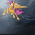 Size: 800x800 | Tagged: safe, artist:nastylady, character:scootaloo, species:pegasus, species:pony, g4, abstract background, female, filly, flying, happy, photoshop, scootaloo can fly, solo