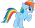 Size: 1024x823 | Tagged: safe, artist:sairoch, character:rainbow dash, species:pegasus, species:pony, female, raised hoof, simple background, solo, transparent background, vector