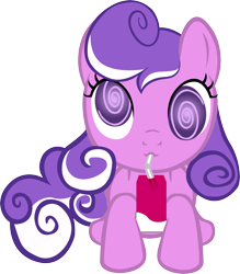 Size: 2732x3121 | Tagged: safe, artist:astringe, character:screwball, cute, filly, foal, high res, juice box, simple background, transparent background, vector