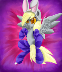 Size: 3000x3500 | Tagged: safe, artist:carligercarl, character:derpy hooves, species:pegasus, species:pony, easter, female, mare