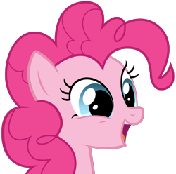 Size: 5000x4954 | Tagged: safe, artist:dipi11, character:pinkie pie, absurd resolution, female, simple background, solo, transparent background, vector