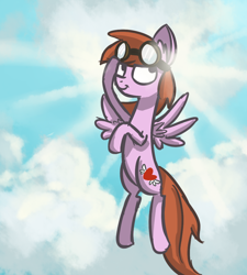 Size: 900x1000 | Tagged: safe, artist:talludde, character:jetstream, species:pegasus, species:pony, g4, background pony, female, mare, solo