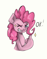 Size: 798x1000 | Tagged: safe, artist:insanitylittlered, character:pinkie pie, female, solo