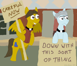 Size: 900x778 | Tagged: safe, artist:bibliodragon, down with this sort of thing, father ted, ponified