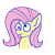 Size: 500x500 | Tagged: safe, artist:solardoodles, character:fluttershy, g4, blep, derp, smiling, tongue out